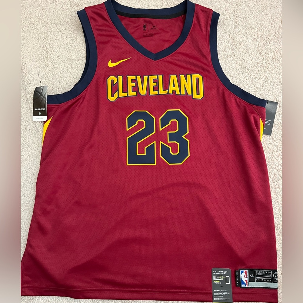 NWT Nike LeBron James Cavs jersey 56 2XL
